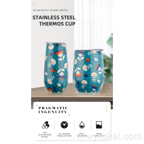 Tasse de luxe de flacon thermique de 500 ml avec logo personnalisé